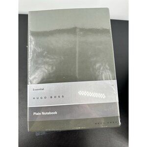 Hugo Boss Essential Plain Notebook In Green 148x210 mm (AB)
